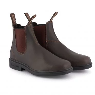 Blundstone 062 Brown Leather Slip-On Dress Boot