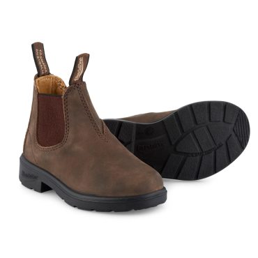 Blundstone #565 Kids Boots In Rustic Brown
