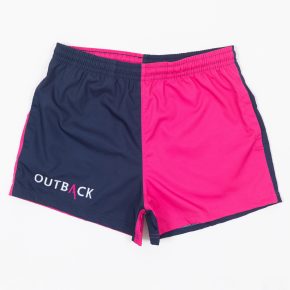 Outback Kids Navy/Pink Shorts